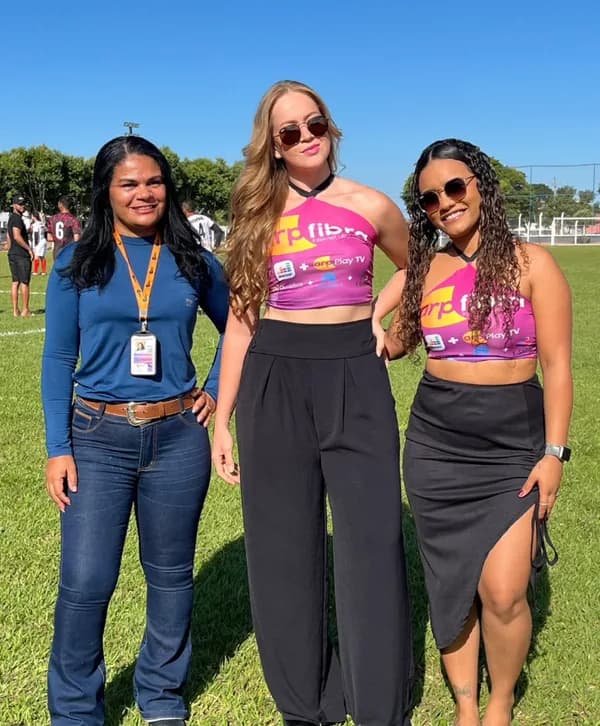 Equipe ARP Fibra em evento esportivo patrocinado