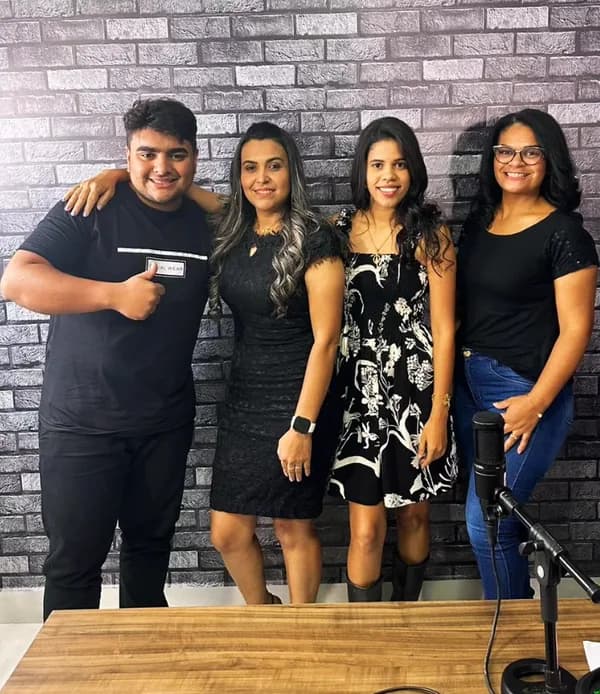 Convidados no estúdio do arpcast